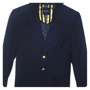 NAUTICA - Boys Brass Button Blazer Jacket
